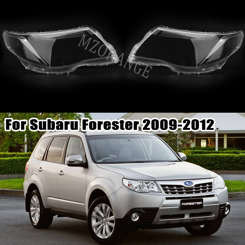 For Subaru Forester 2009 2010 2011 2012 Headlight Cover Glass Lens