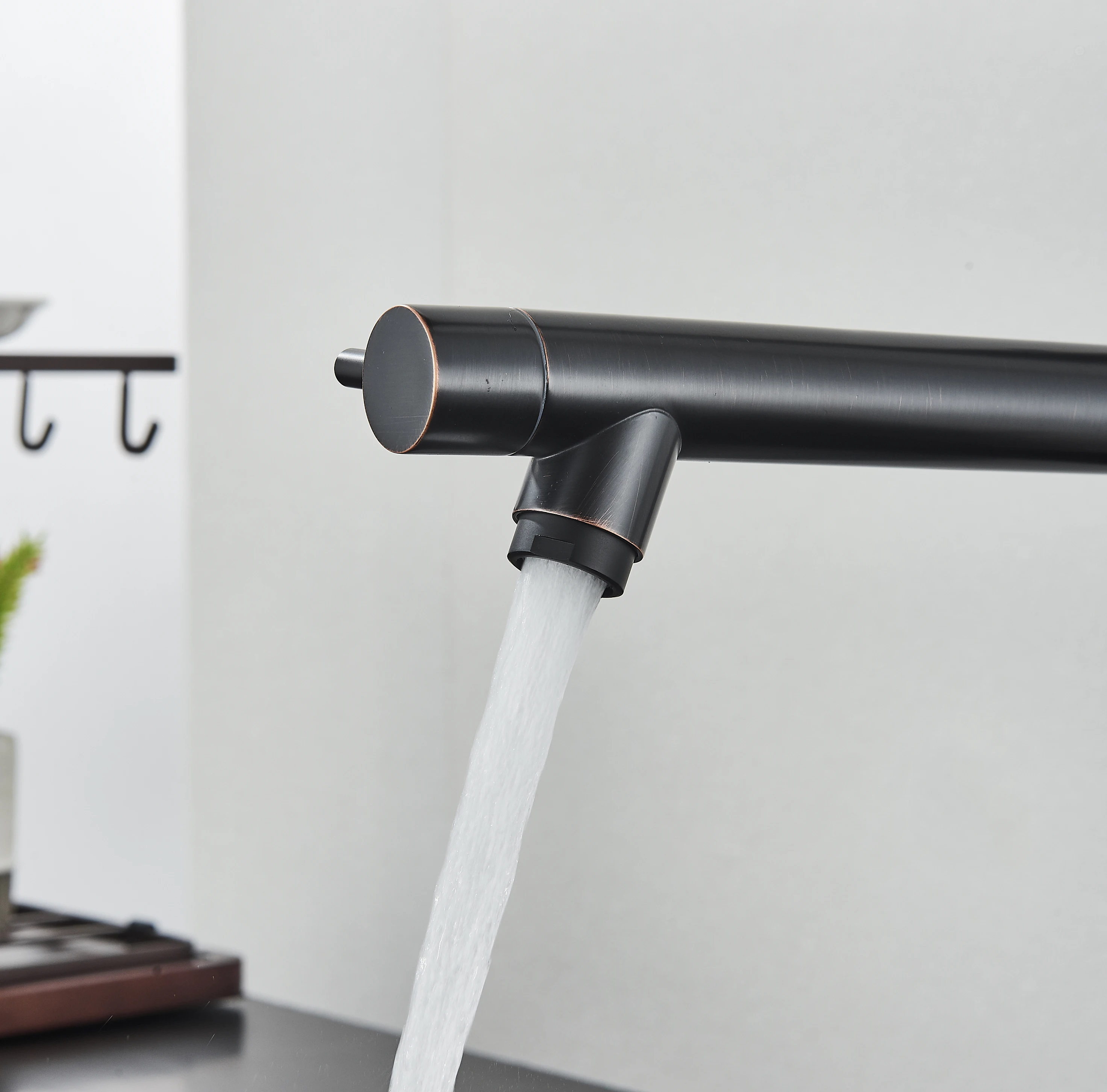 Description Picture 6 of itemRemovable Black Gourmet Kitchen Faucets Kitchen Removable For Kitchen Sink Mixer Tap For Sink 360 Degree Rotation