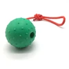 Rubber Ball with Rope Pet Teeth Indestructible Bite Toy Funny Puppy Training Solid Balls Pets Dog Chew Molar Interactive Toys 3