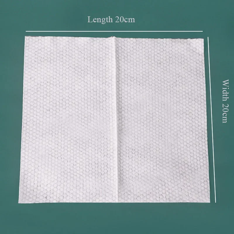 Disposable Washcloth Bagged Pure Cotton Thickening Pearl Pattern Beauty Salon Cleansing Towel Rolled Towel Wet Dry Use Care