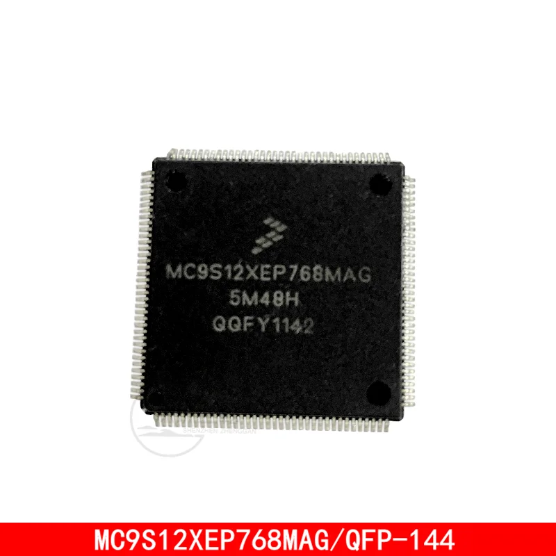 1pcs/lot 100%New original MC9S12XEP768MAG 5M48H QFP-144 MC9S12XEP768 QFP144 Inquiry Before Order new original mc9s12xet512vag 2m25j mc9s12xet512 car computer cpu qfp144 inquiry before order