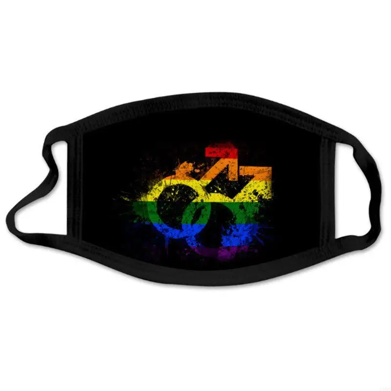 28GD V Mask Rainbow Masks Washable Mask Reusable Face Masks