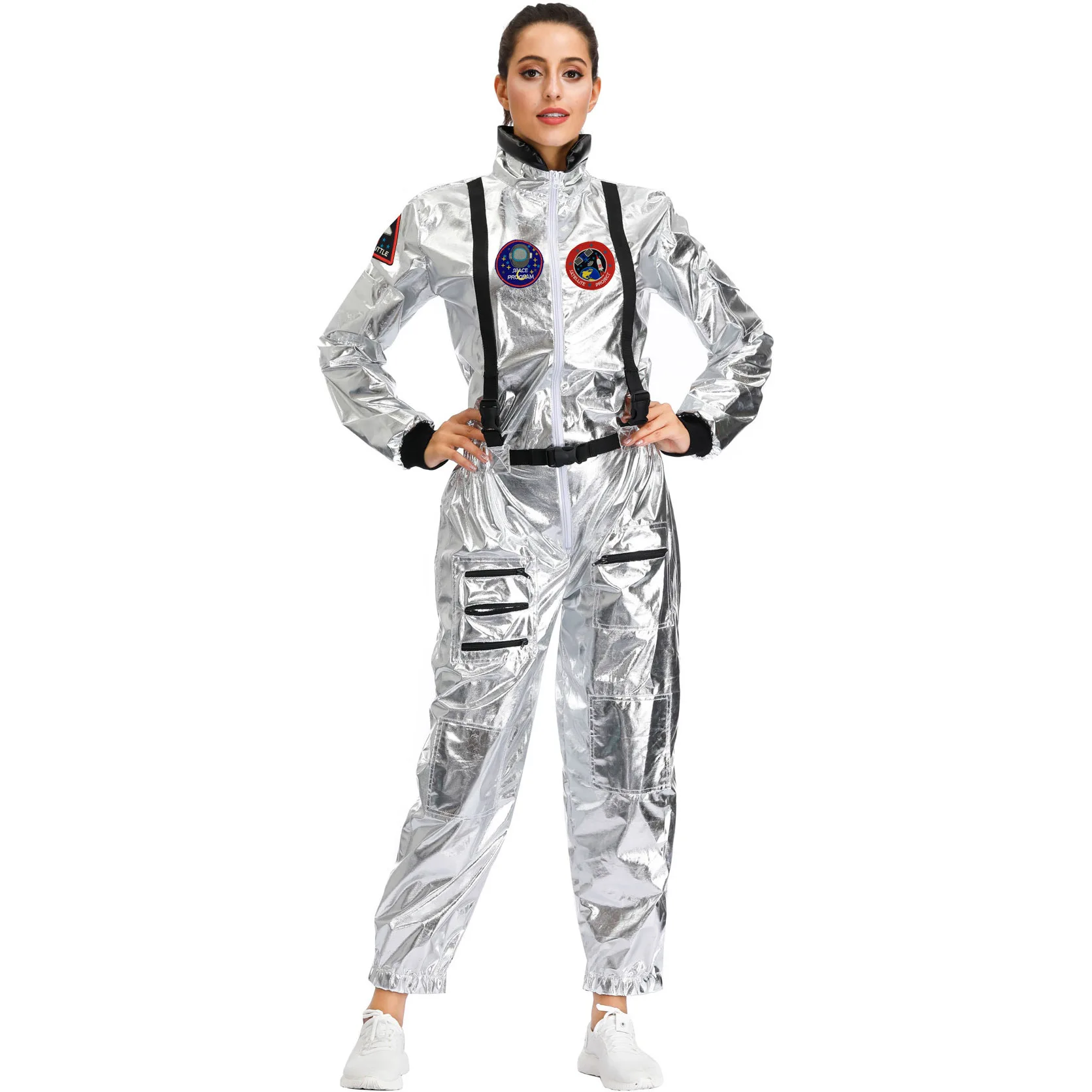 Halloween Spaceman Cosplay Costume Astronaut Cos Suit With Helmet Adult  Inflatable Children's Day Photography Photo For Family - AliExpress