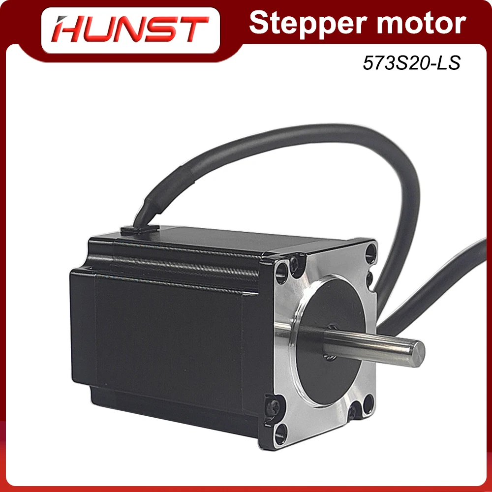 HUNST Leadshine 스텝퍼 모터, CNC 레이저 조각 및 절단기용 3 상 스테핑 모터, 573S20-LS 5.8A 573S10-LS 5.6A
