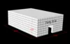 Portable Large Inflatable Cube Party Tent House With Led Lights White Black Nightclub Blow Up Night Club For Wedding Events 6
