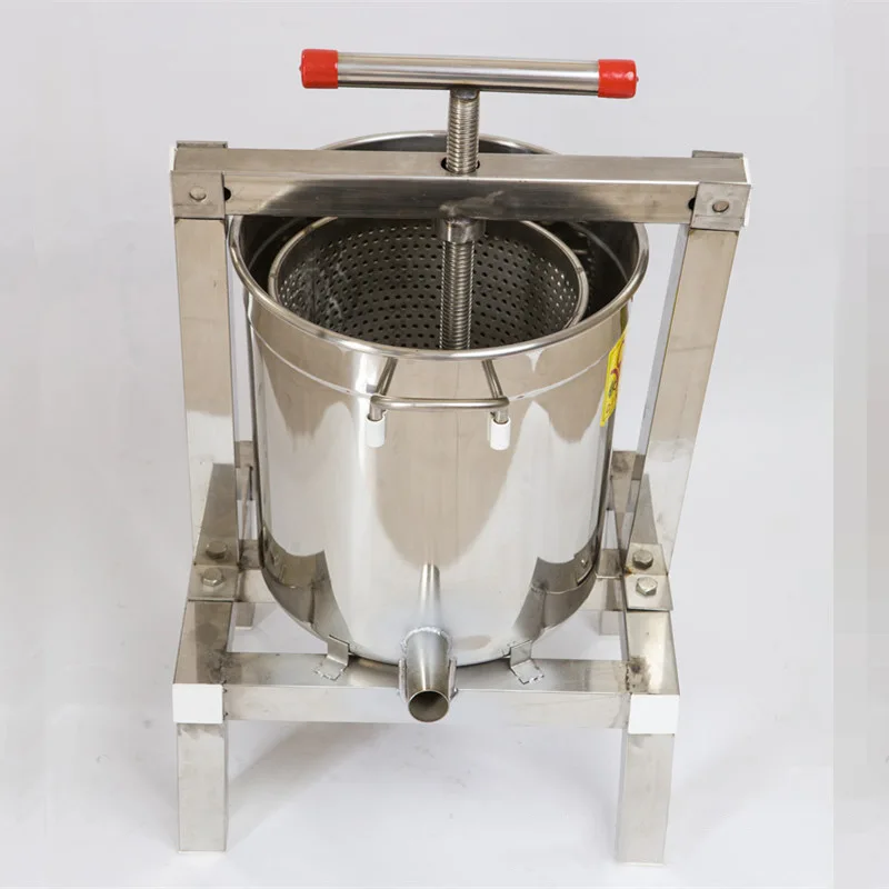 220V Press honey press wax press export thickened stainless steel wine filter beekeeping tool