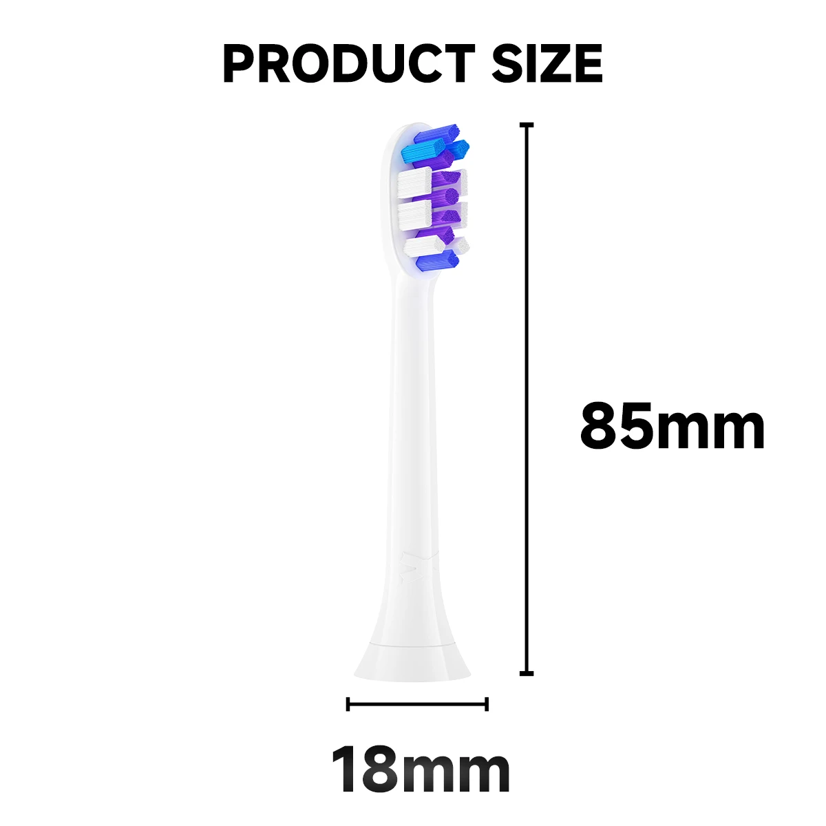 필립스 소닉케어 다이아몬드클린 HX5/HX6/HX9 시리즈 전동 칫솔 헤드 HX6064와 호환되는 교체용 칫솔모