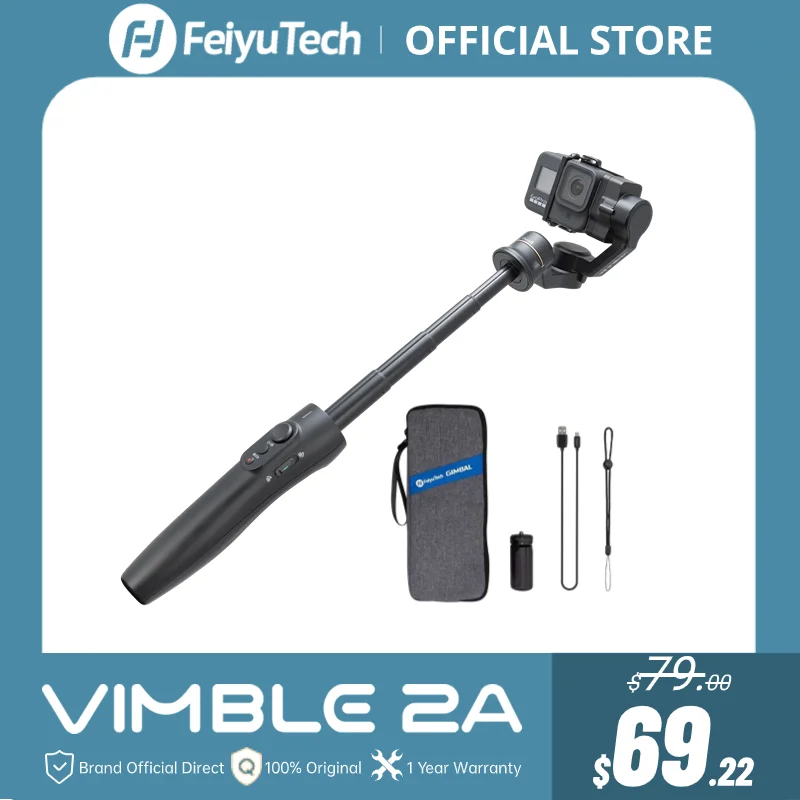 FeiyuTech VIMBLE 2Aアクションカム用ジンバル2個セット
