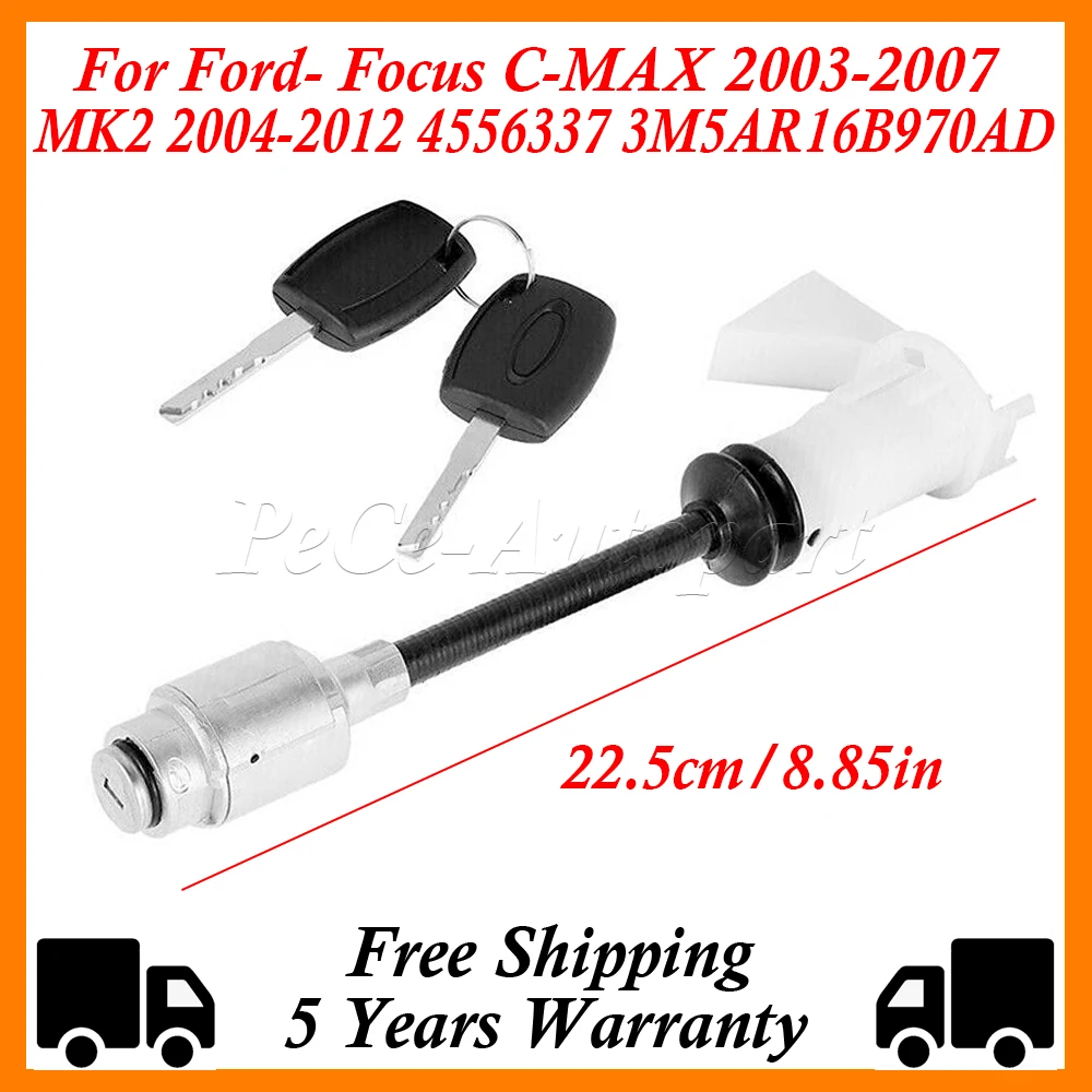 NewCarHoodLatchLockCylinderRepairKitForFordFocusCMAX2003