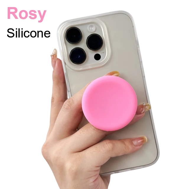 Support de téléphone en silicone avec béquille extensible pour Kindle, poignée adhésive confortable pour Kindle et iPhone 17 16 15