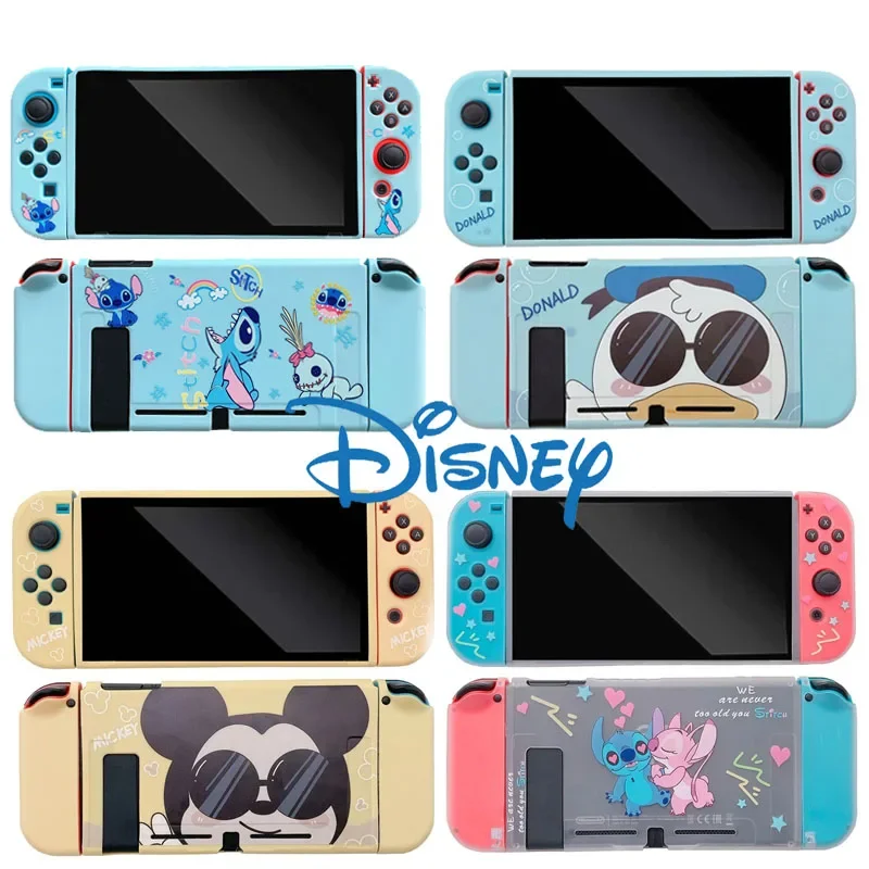 Disney Stitch Nintendoswitch Cute Case Mickey Switch Accessories