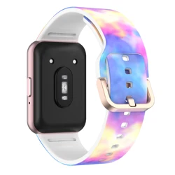 Colorful Sport Silicone Strap Accessory - Galaxy Fit 3 (Candy)