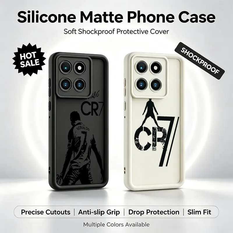Football Star CR7 R-Ronaldo Phone Case