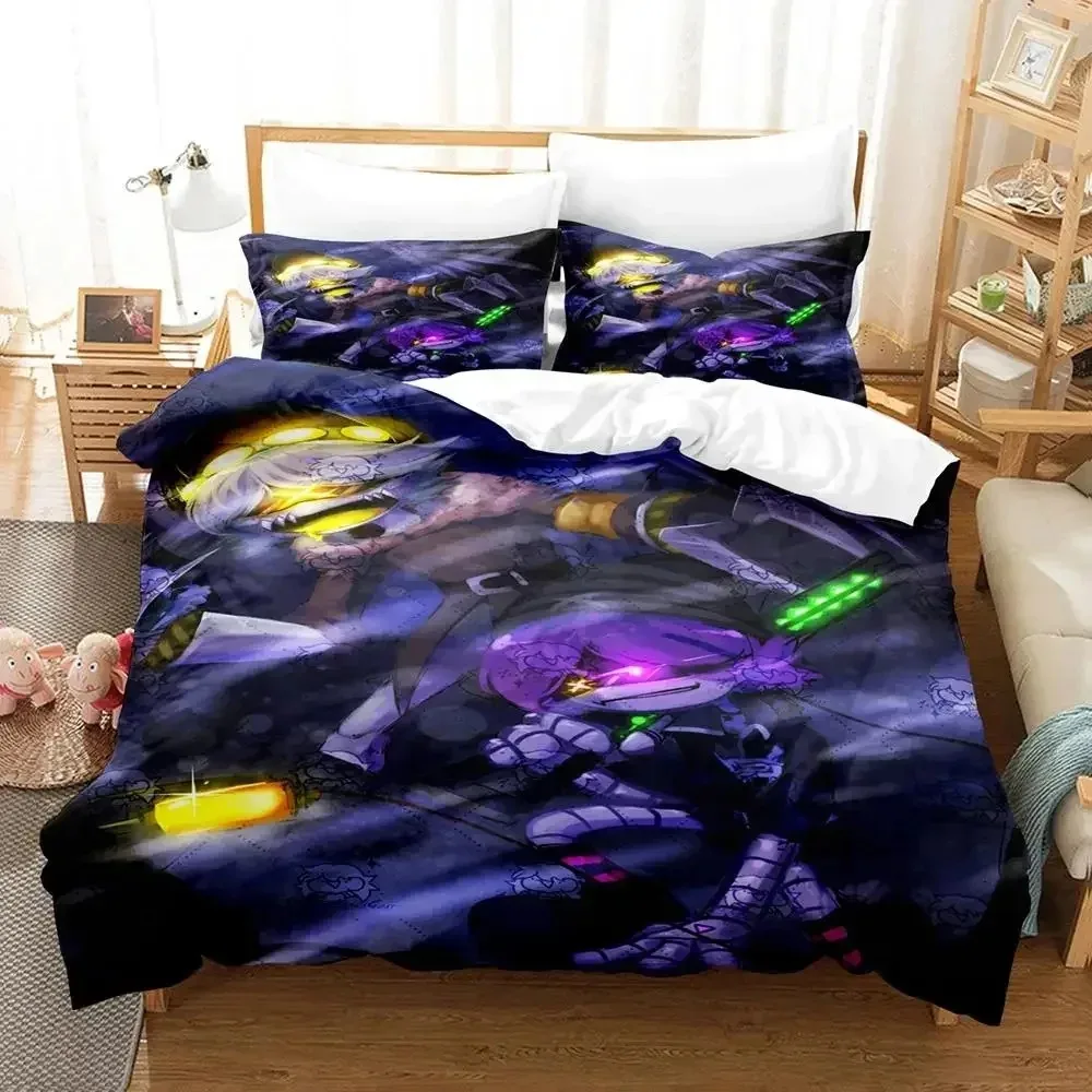 Anime Murder Drones Bedding Set Boys Girls Twin Queen Size Duvet Cover Pillowcase Bed Kids Adult Fashion Home Textileextile 3