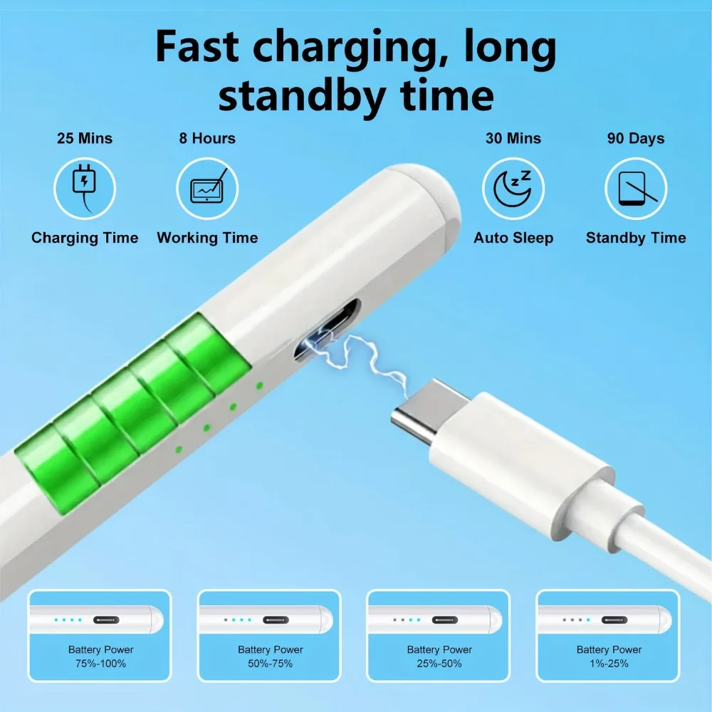 Universal Stylus Pen for Android Tablets - Ideal for Writing and Drawing