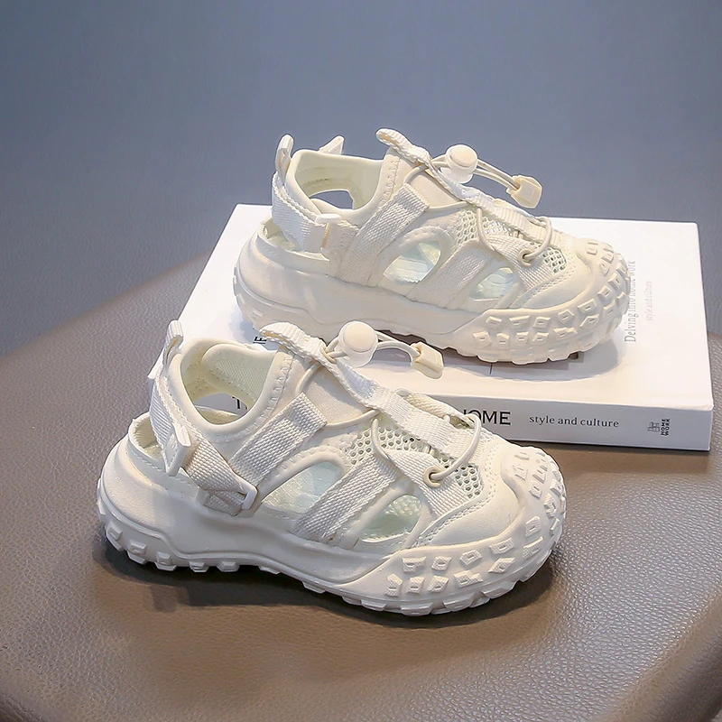 Kids Non Slip Summer Sandals Hollowed Out Beach Shoes