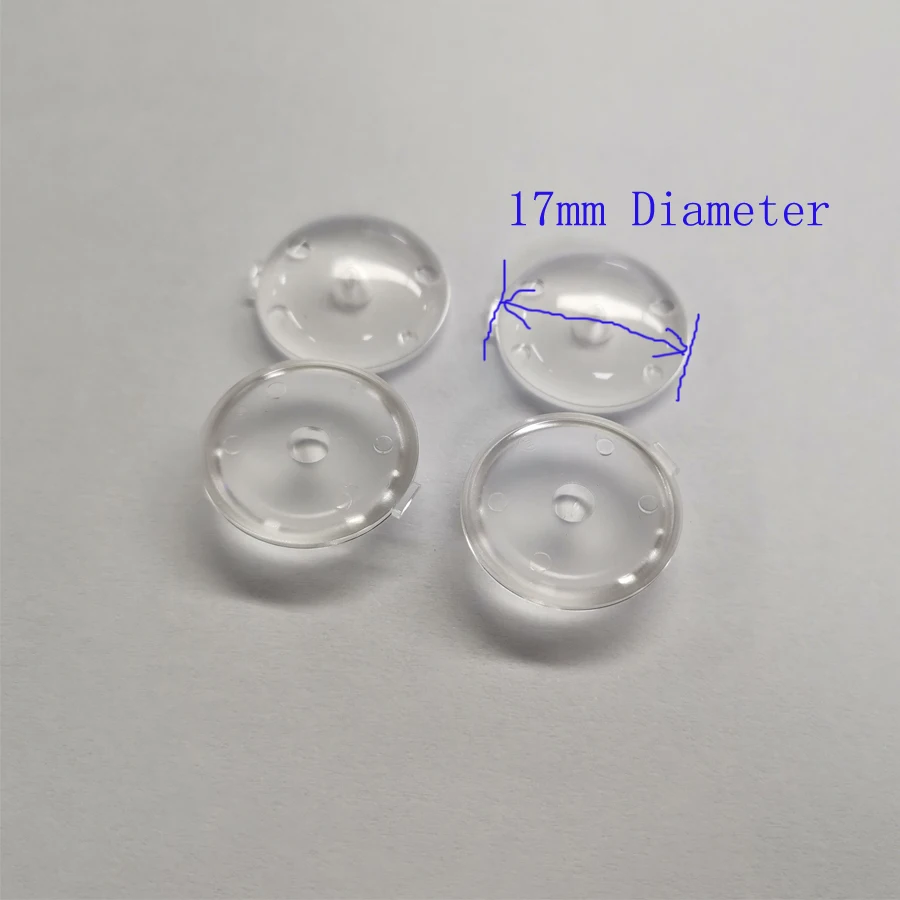 50PCS/Lot Optical LED Lens Diffuse Reflection 17mm For LG TV Backlight Strips