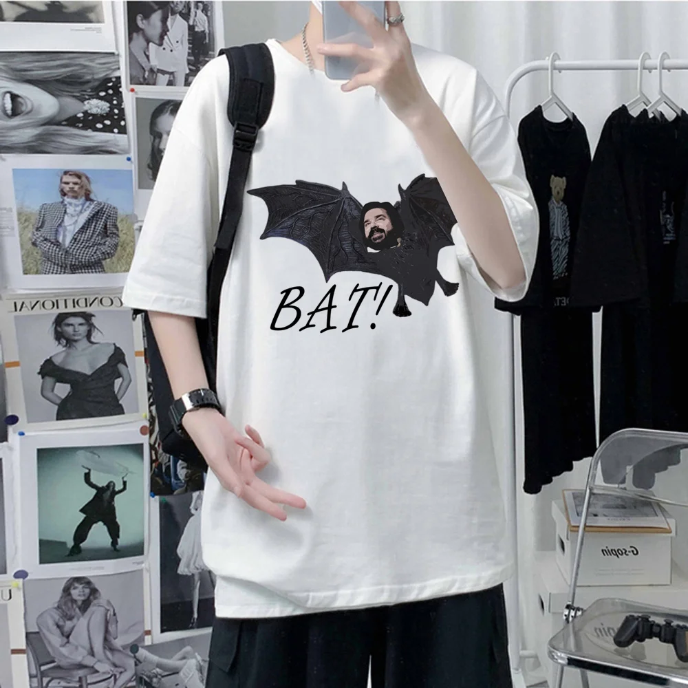 What We In The Shadows T-Shirt Uomo Designer Manga Japanese Top Man Abbigliamento Giapponese