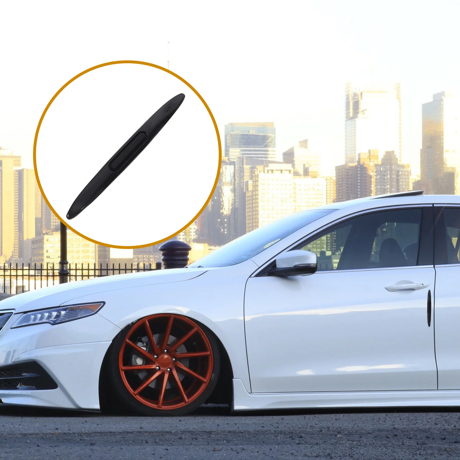 

2pcs Car Bumper Protector Car Anti Collision Bumper Car Door Edging Guards