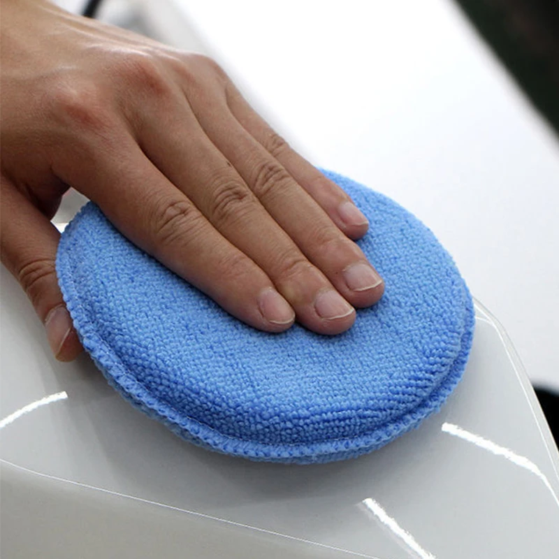 Ultrasoft Microfiber Wax Applicator Pads Auto Detailing Waxing Sponge