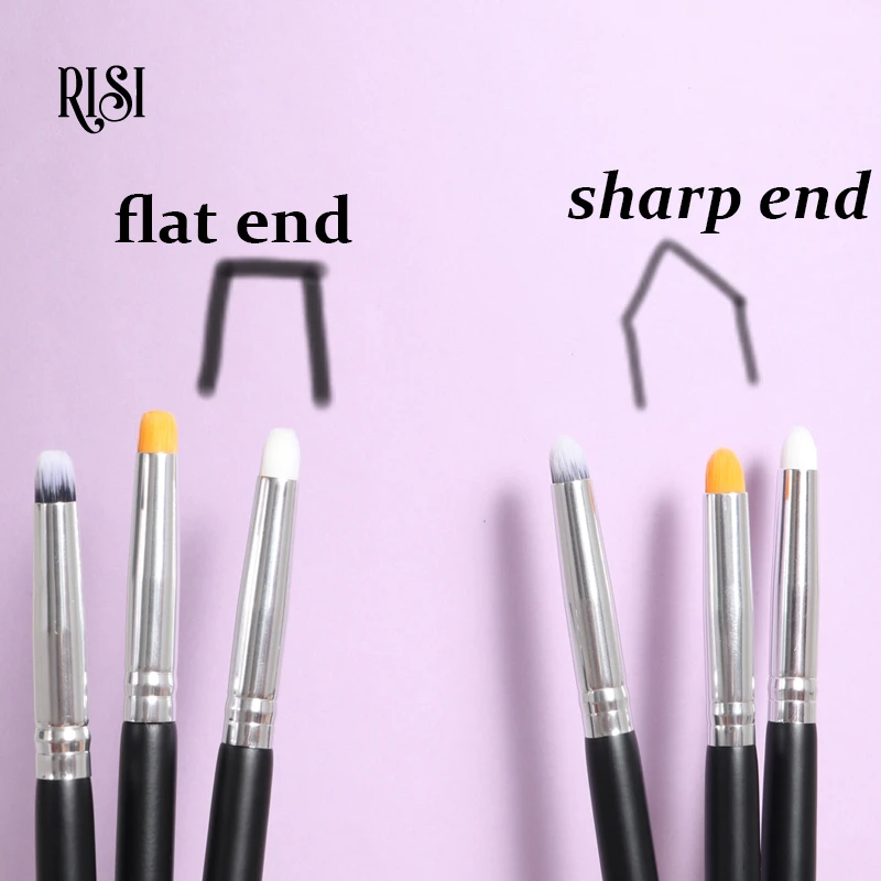 RISI Reusable Eyebrow Lamination Brush Wood Glue Balm Lash Lift Brush