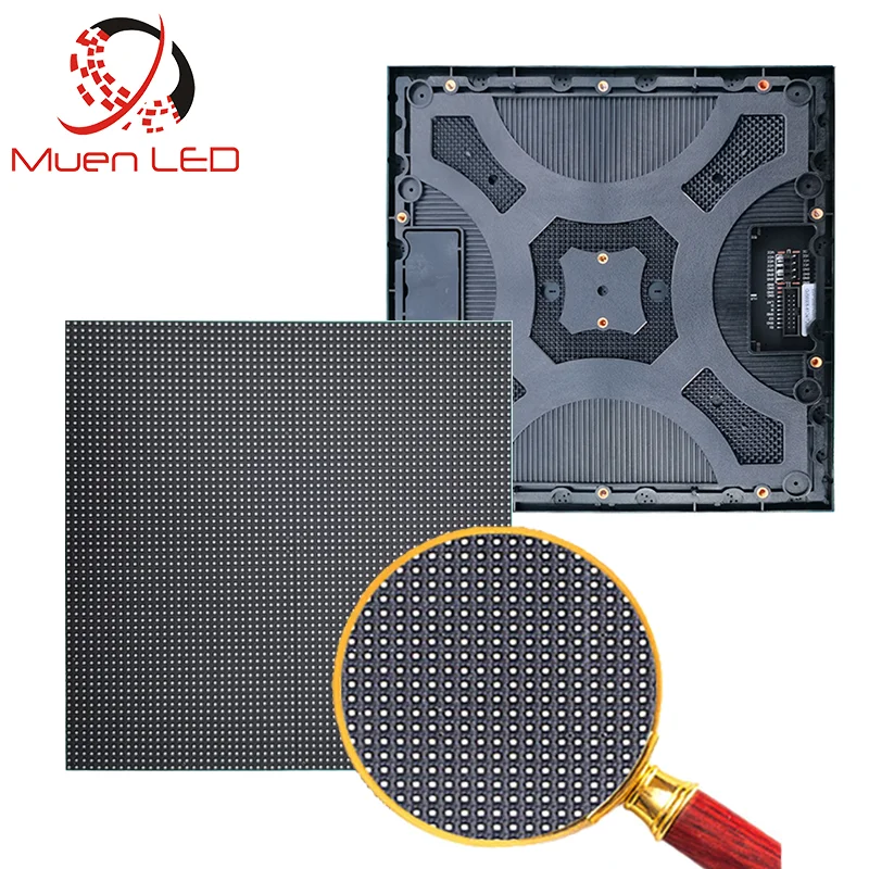 P3.91 64x64 точки комнатный полноцветный 250x250 мм 1 / 16 сканирующий модуль rgb экрана индивидуальная яркость стандартный модуль дисплея
