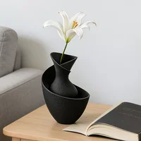 Minimalist Light Luxury Decorative Vase, Living Room Entryway Tabletop Flower Arrangement Ornament, Nordic Style Artistic 6