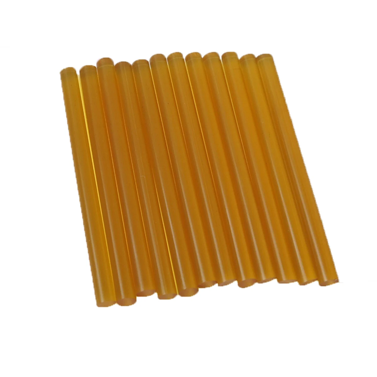 Clear yellow COLOR 12 x keratin glue sticks for hair extensions