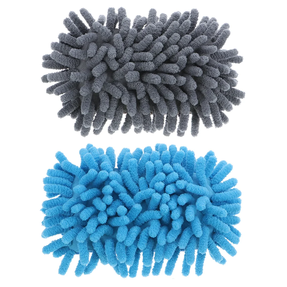 

2 Pcs Whiteboard Cleaning Sponge Washable Cleaner Microfiber Erase Chalk Eraser Dry Blackboard