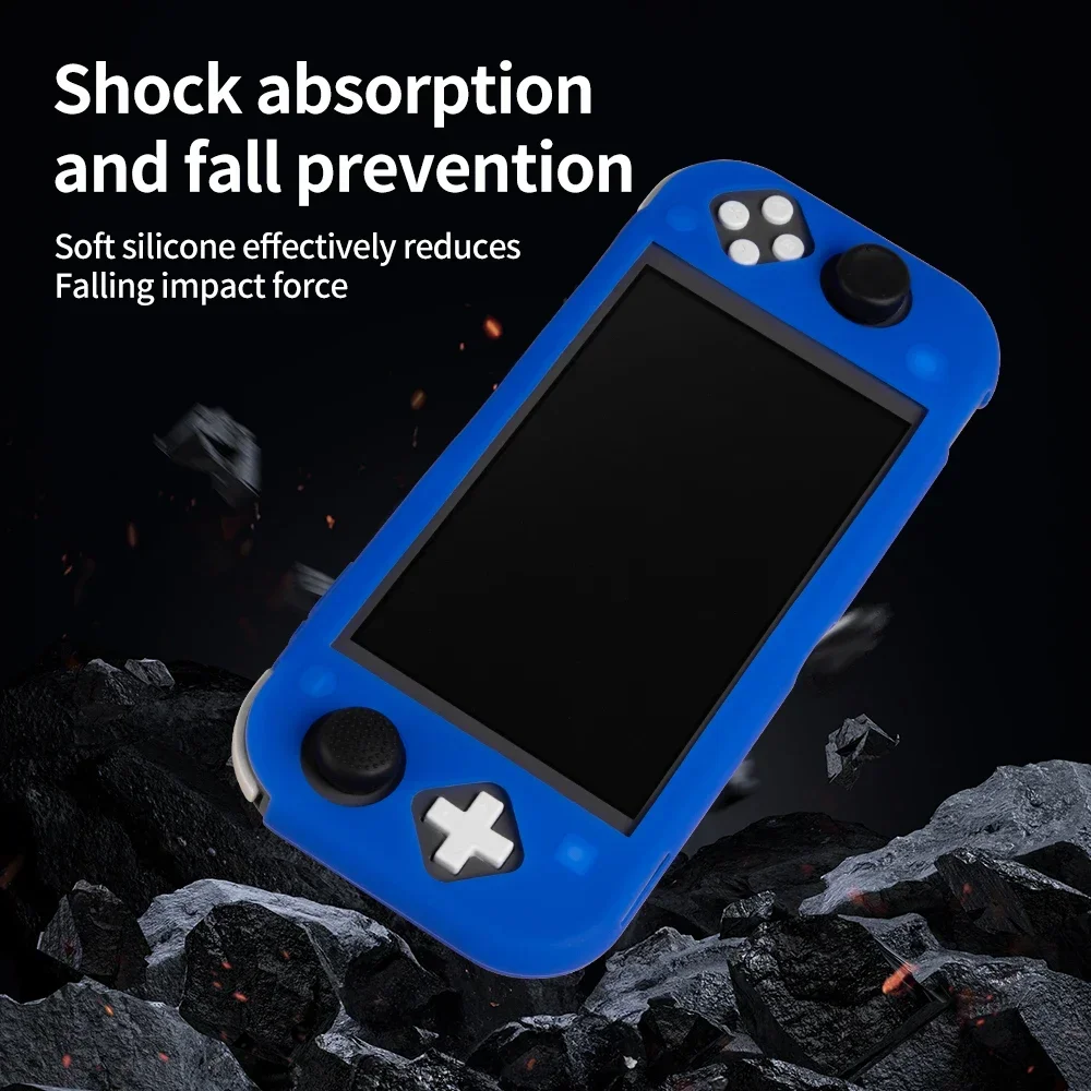Silicone Shockproof Ergonomic Grip Case for Nintendo Switch Lite Accessories