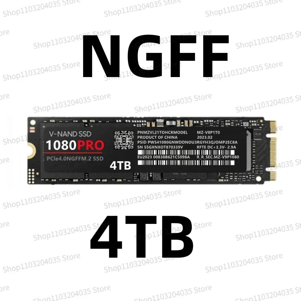 2024 Ʈ PC PS5  ϵ ̺, 1080 Pro NVMe M2 SSD 2280, 1TB, 4TB, M.2 SSD ϵ ũ, m2 2280 SATA 1080  NGFF ϵ ̺