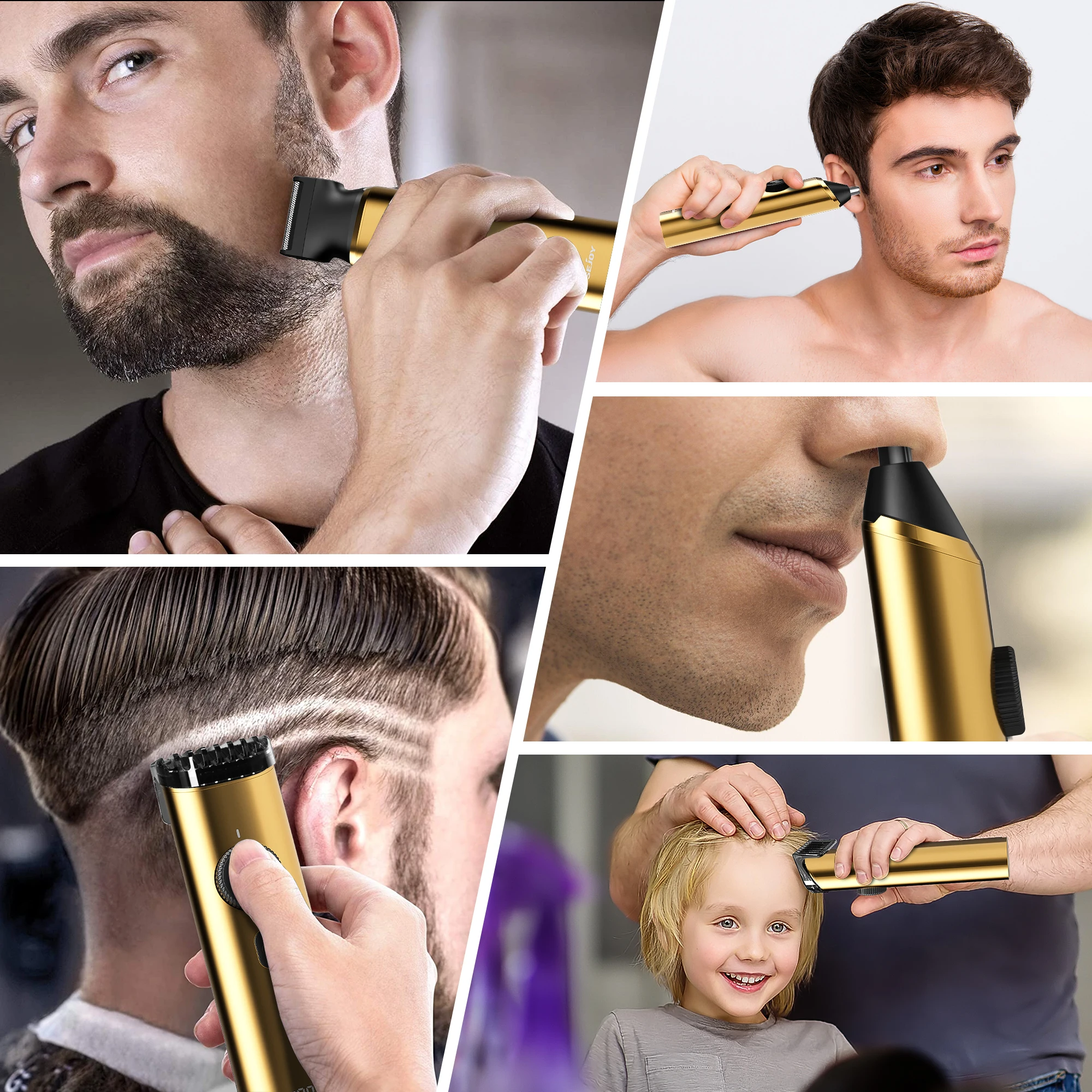 Cordless Hair Clipper Kit Men's Electric Shaver for Men Hair Trimmer Machine Professional Hair Cutting Machine 6