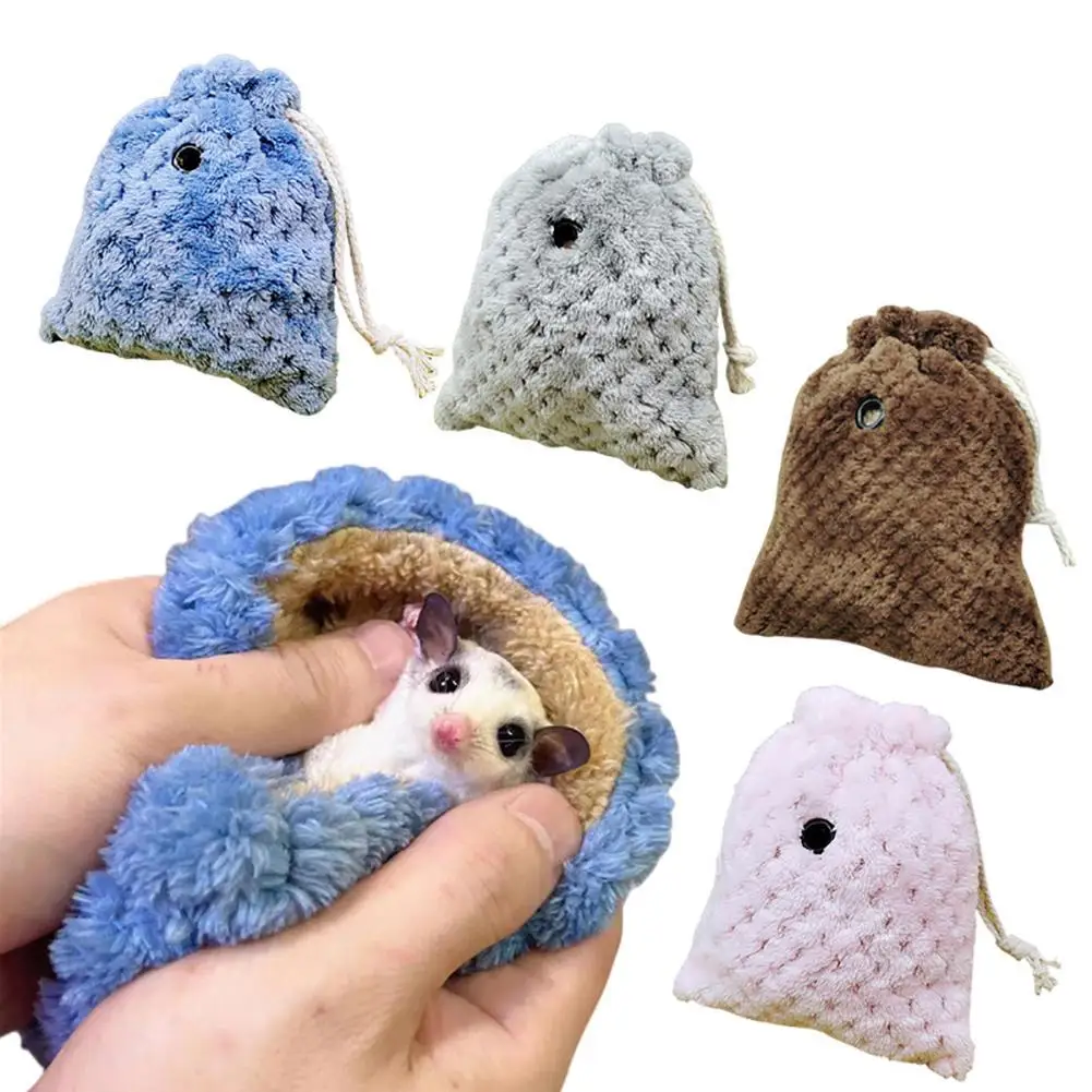 Mini Sugar Gliders Sleeping Pouch Hamster Bag Scoiattoli Marmosets Ratti Carrier Criceto Cincillà Outing Bag Accessori