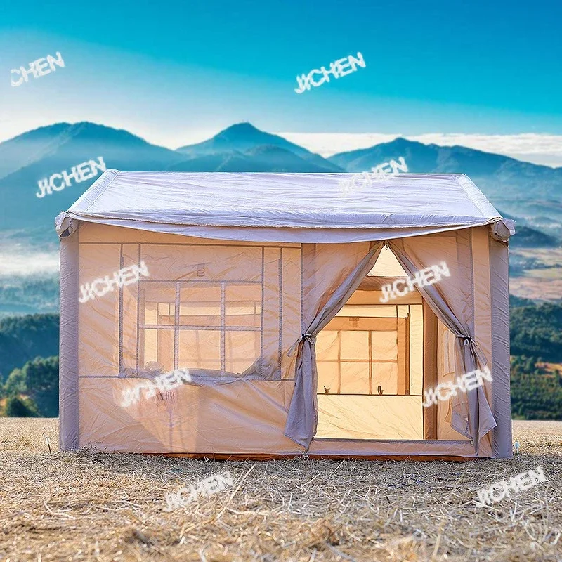 HS Inflatable tent canopy integrated outdoor free construction portable ...