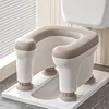 Hot Squatting Potty Poop Stool Easy To Clean Widen Panel Toilet Chairs Healthy Gifts for Seniors Portable Toilet Seat for Home 1