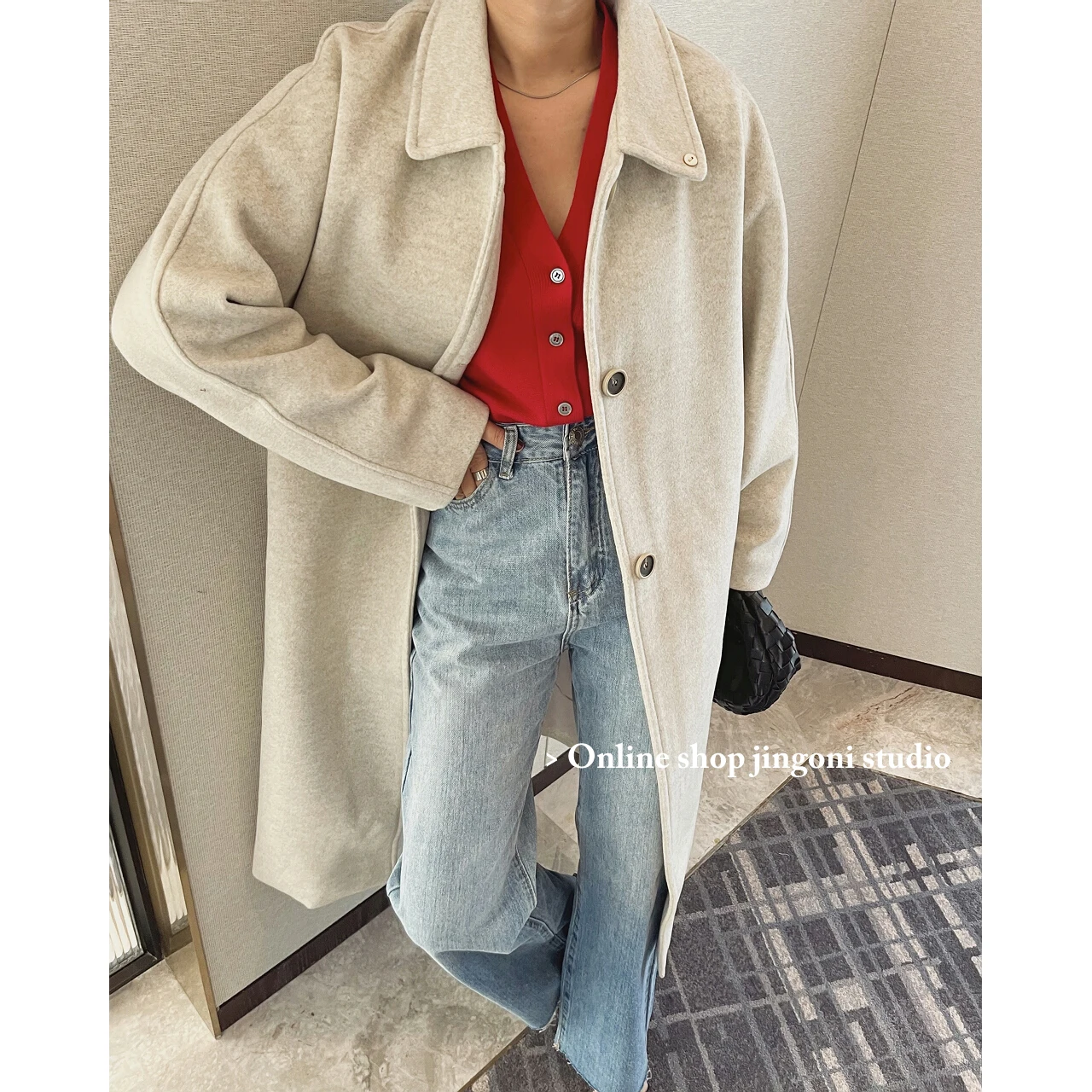 2022 New Woman Y2k Clothes Red Heavy Sweaters Oem Pullovers Crop Tops Korean Fashion Vintage Winter Goth Sweatshirts Cardigans