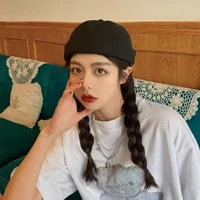 Brimless Hip Hop Beanie Skullcap Street Women Men SkullCap Portable Melon Cap Street Knitted Hats Fashion Headwear Caps 1pc 2