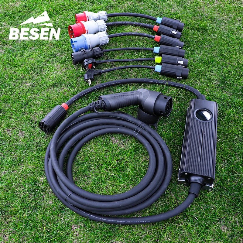 베센 고출력 전기차 충전기 휴대용 EV 충전기 16kW (OEM ODM 서비스 제공)