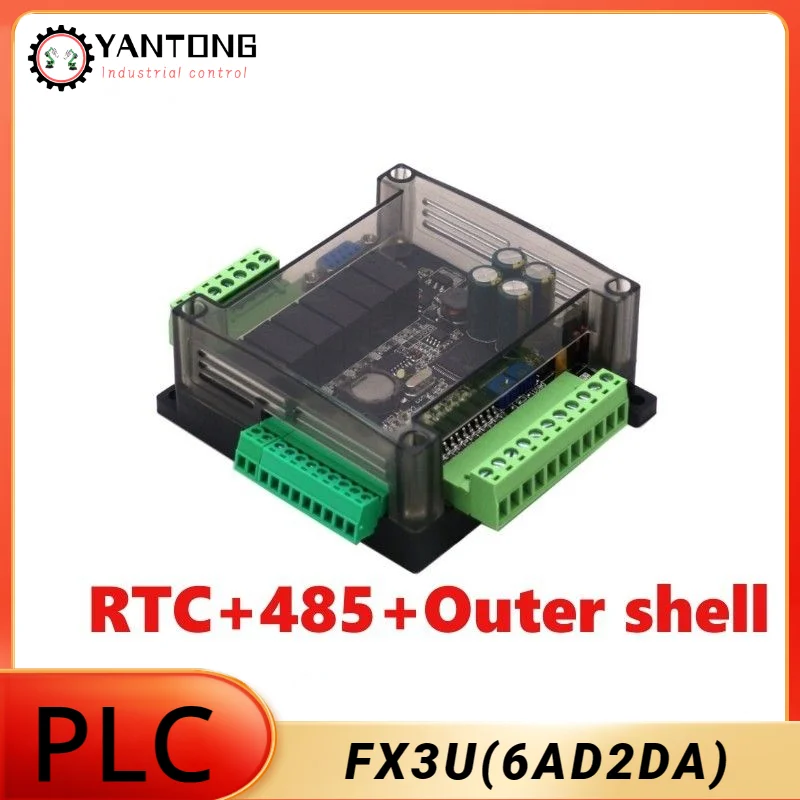 PLC Modules FX3U-14MR FX3U-14MT FX3U-24MR FX3U-24MT FX3U-48MR FX3U-48MT FX3U-30MR FX3U-32MT FX3U-56MR FX3U-56MT Built-in 6AD2DA RS485 RTC