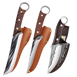 Stainless Steel Boning Knife Meat Cleaver Slicing Knife Fish Knife Household Fruit Knife Barbecue Knife Cooking Tools