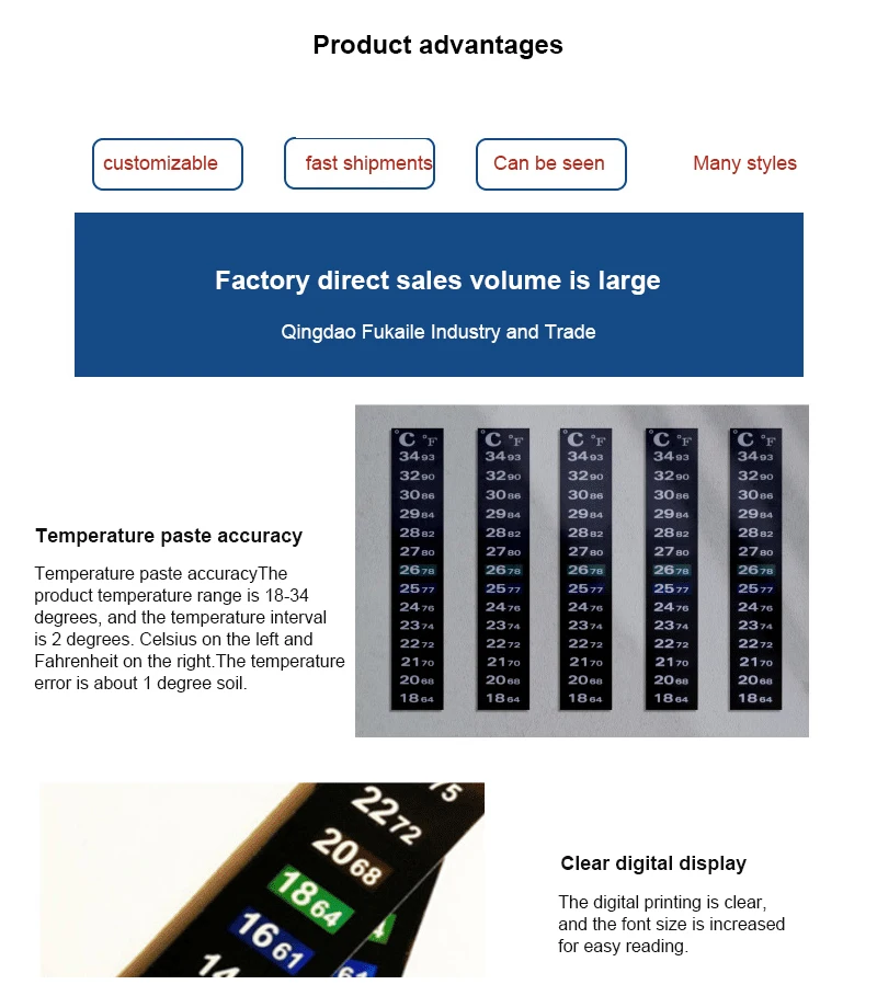 Title 11, Dual Scale Aquarium Thermometer Fish Tank Liqui...