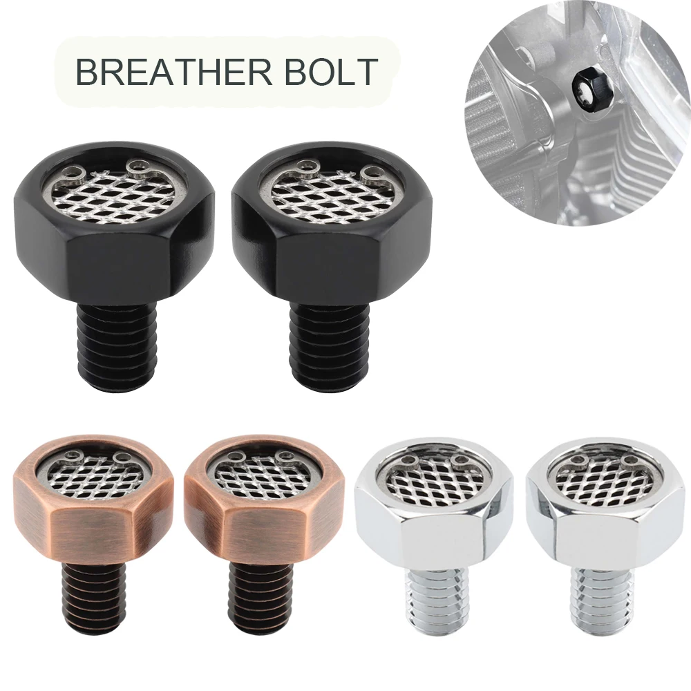 For Harley Softail Dyna Low Rider Fat Bob Touring Road King Street Glide CVO Motorcycle Air Filter Cleaner Breather Bolts Kit