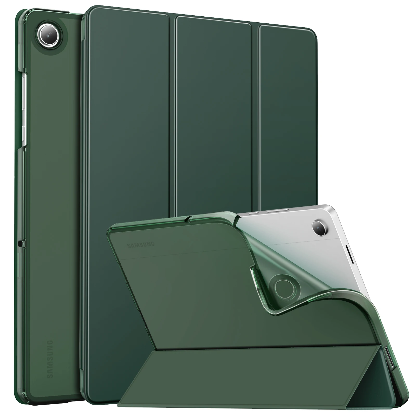MoKo Protective Case with Soft TPU Translucent Frosted Back Cover