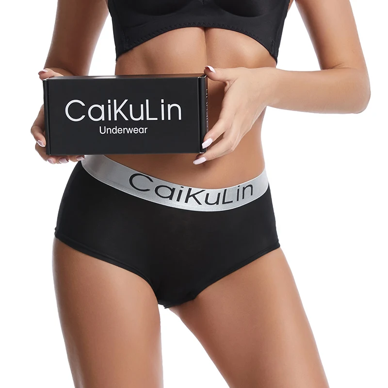 10 PCS Brand Sexy  Panties Breathable Safety Pants Shorts For Women Underwear Boxer Briefs Female Lingerie Underpants Plus Size