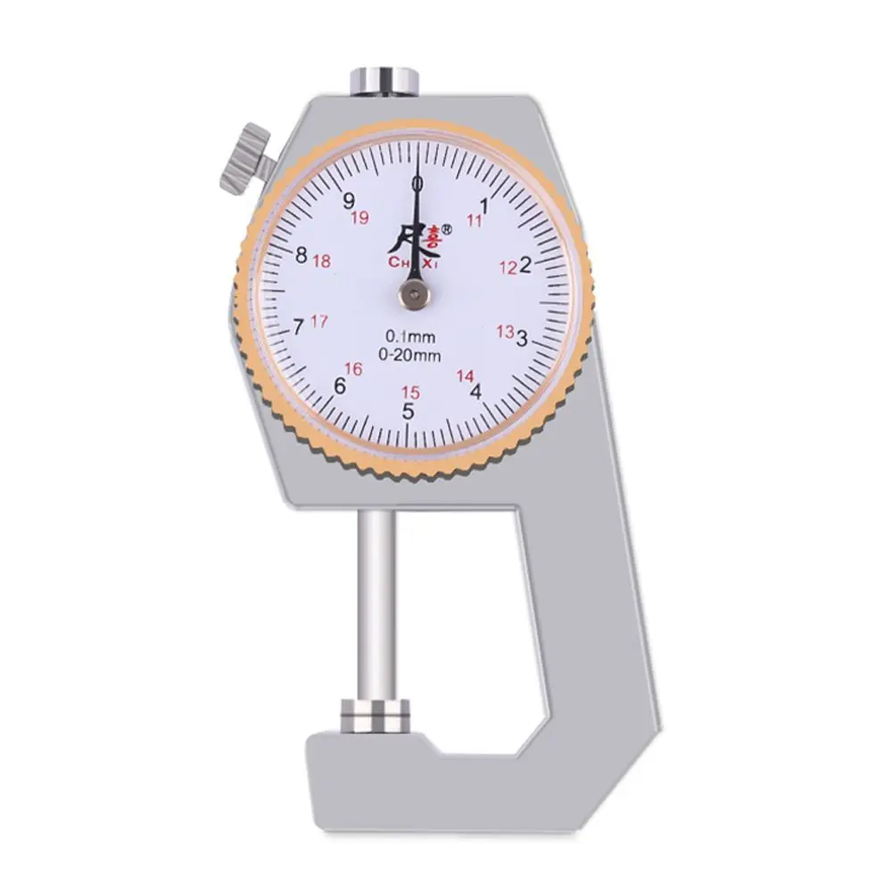 1Pcs 0-10/20/30mm Dial Thickness Gauge Leather Paper Thickness Meter Tester For Leather Flim Paper thickness gauge
