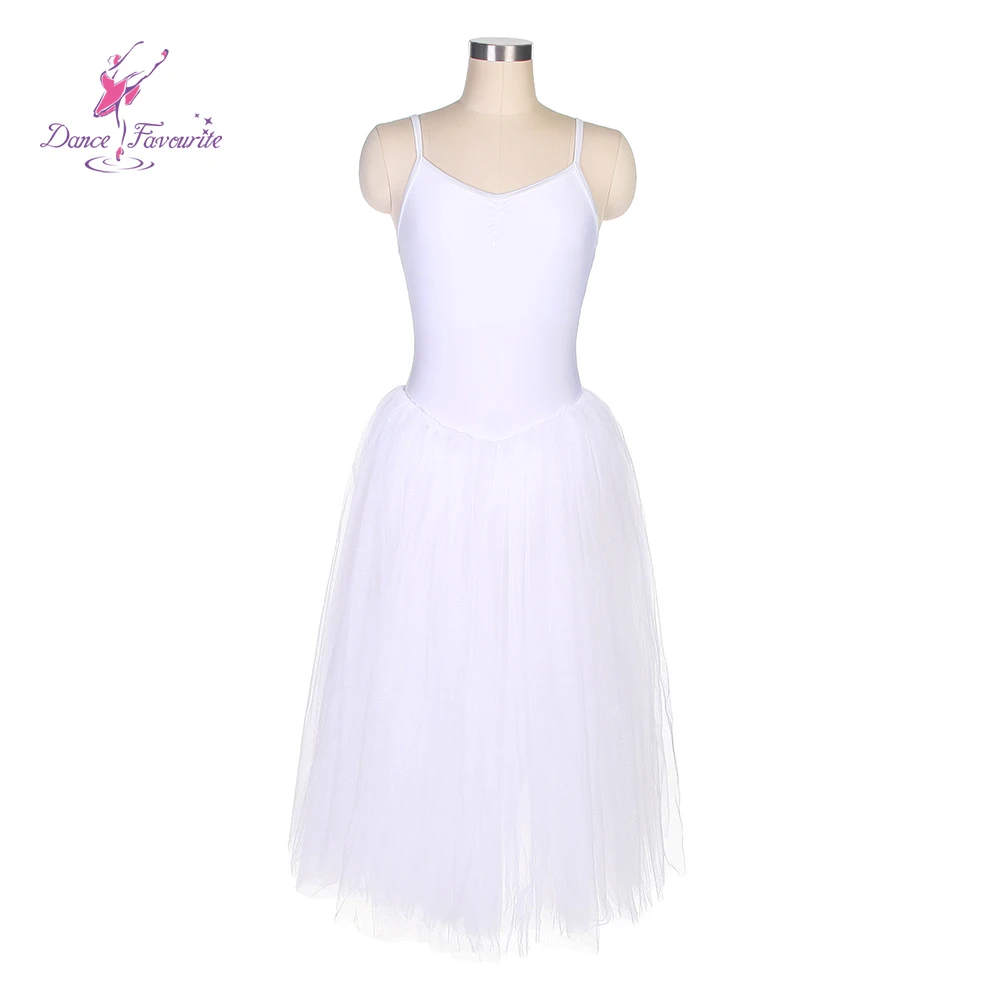 Dance Favourite Ballet Tutu White Long Romantic Ballet Tutu Dance Costume Group 15089