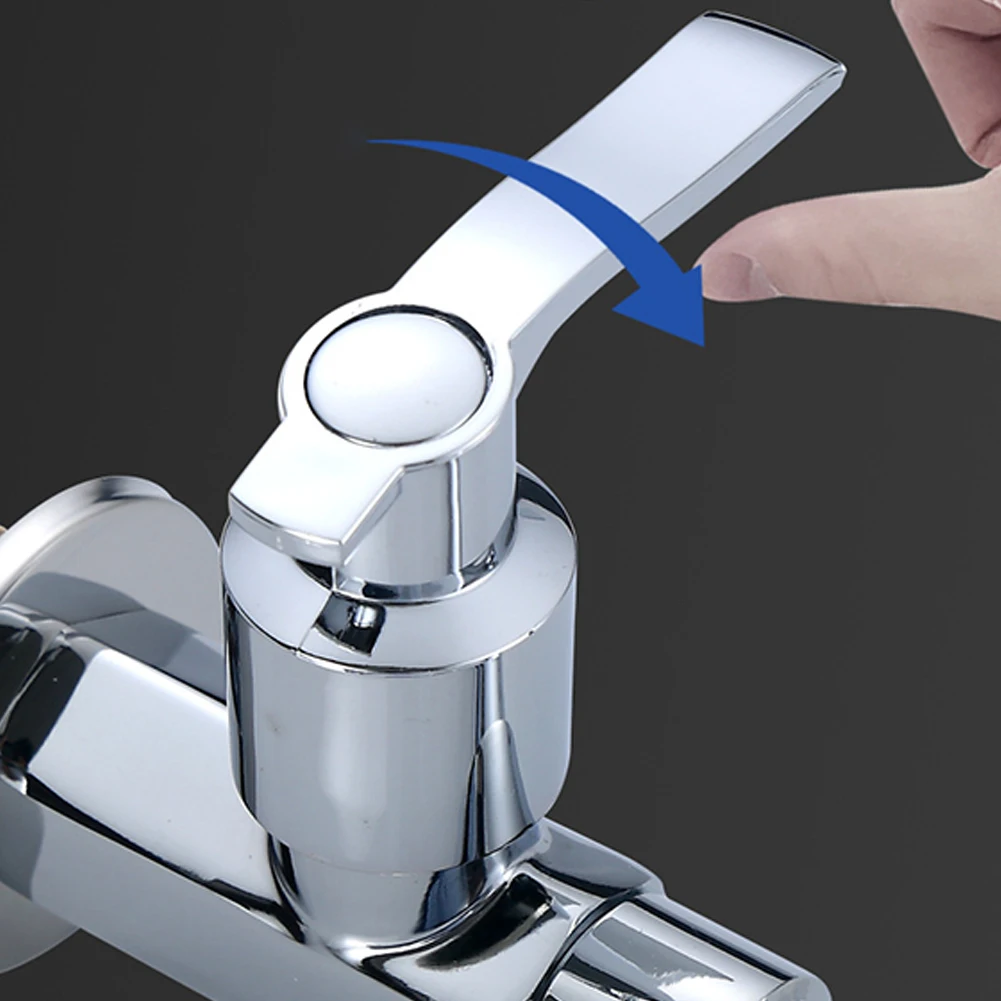

Household Single Cold Water Faucet Zinc Alloy Faucet Kitchen Bathroom Faucet Quick Open Faucet Washbasin Vertical Faucet