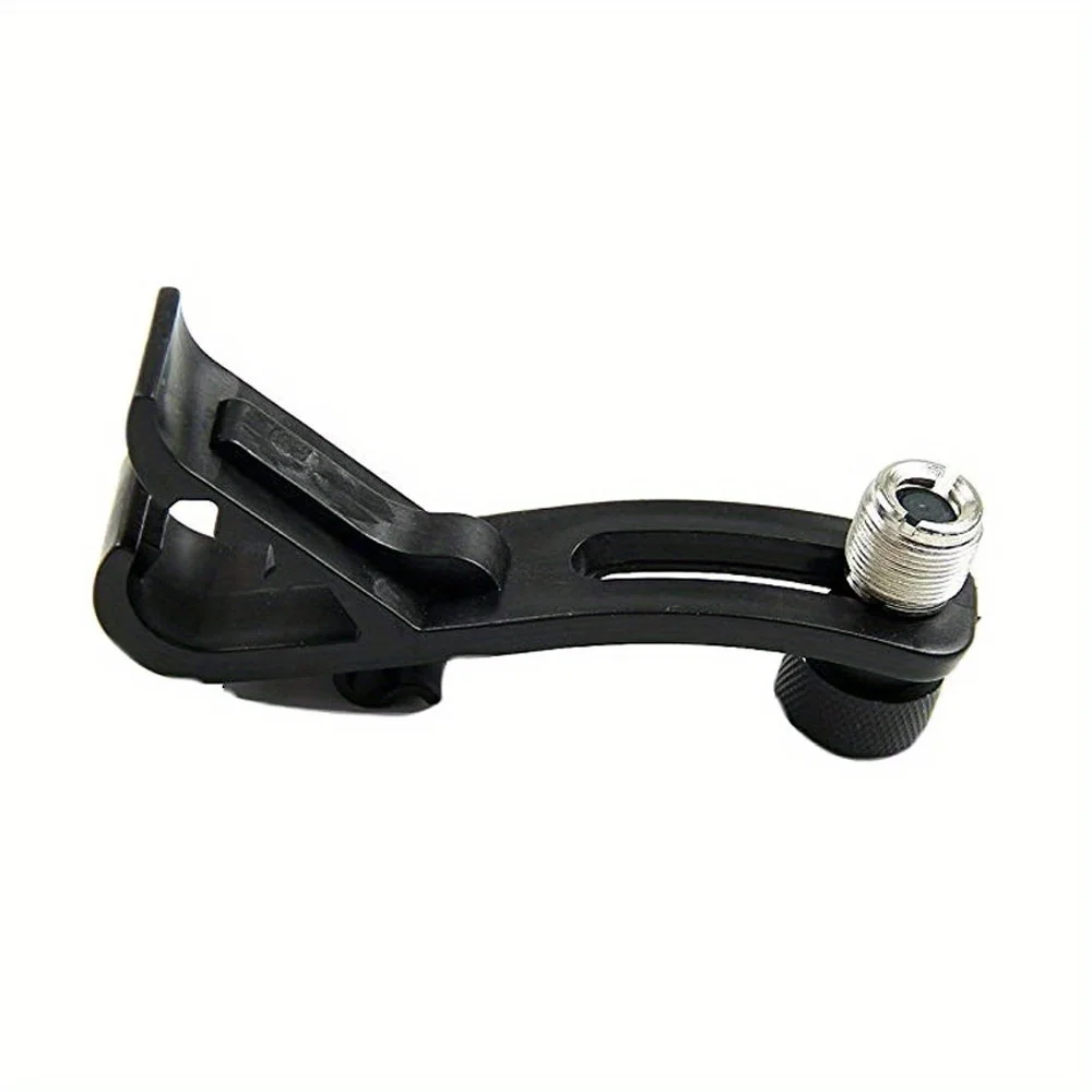 Microphone Stand Lavalier Microphone Clip 1PC Drum Microphone Clip Adjustable Mic Clamp Holder Stand Drum Rim Mount Clamp