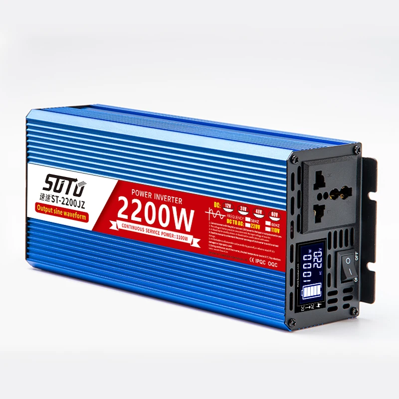conversor de potencia onda senoidal pura 1600w 2200w 3000w 04