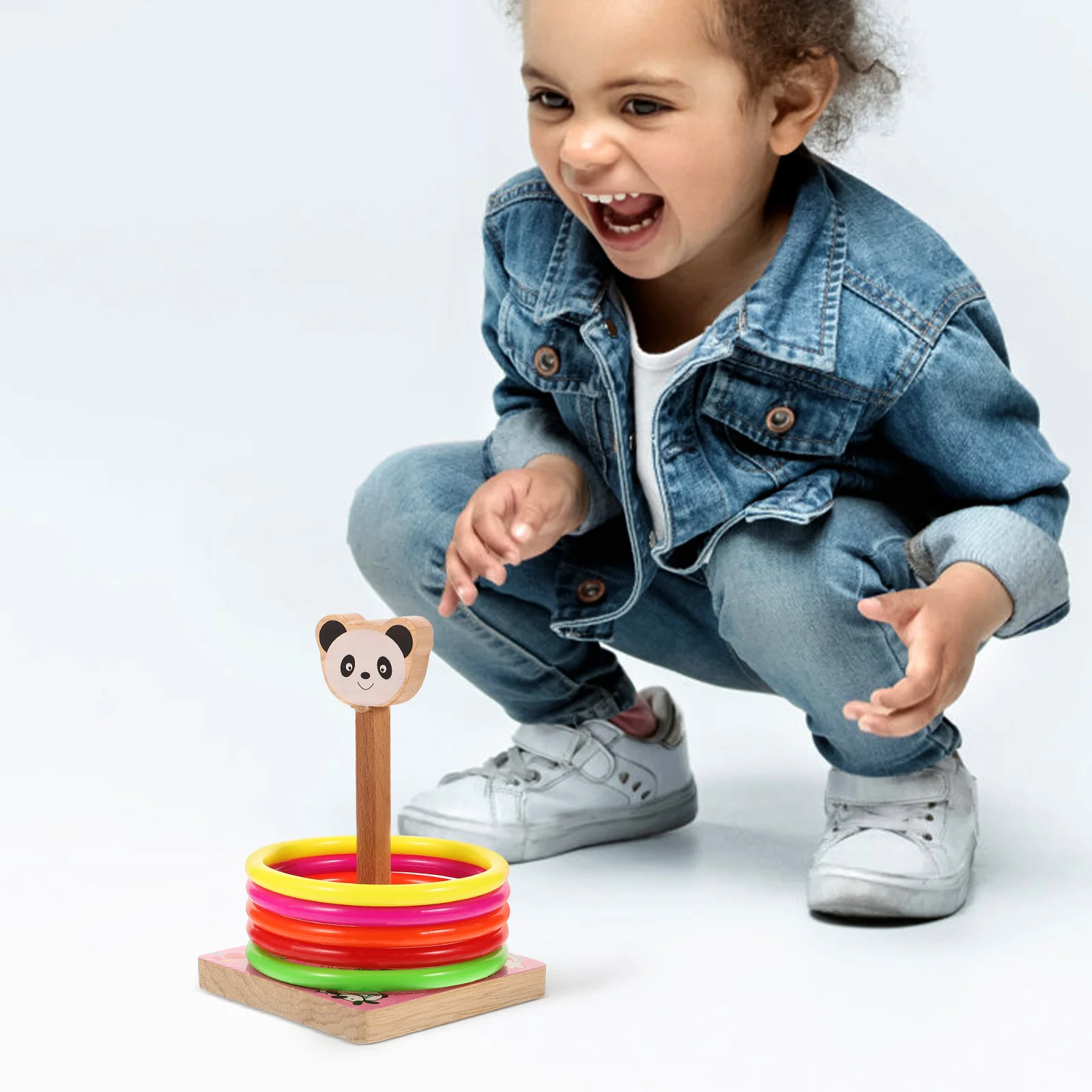 

Игры для детей, круглая бросающая игрушка, игрушки для девочек, круглая интерактивная игра на открытом воздухе, деревянная мультяшная игрушка для родителей и детей